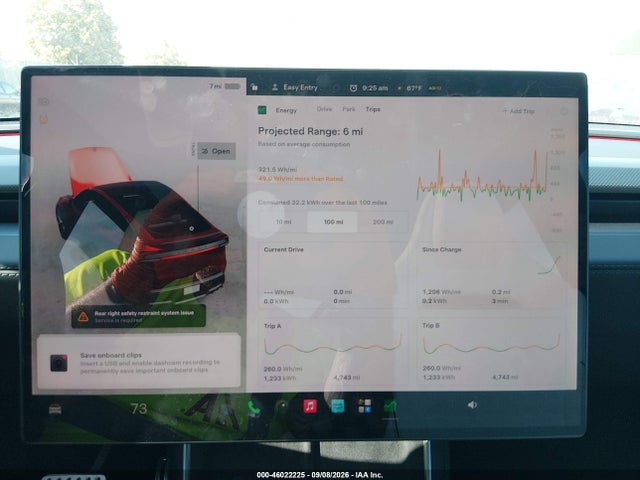 Aukcja sprzedaży 2026 Tesla Model Y Performance All-wheel Drive, vin: 7SAYGDET2TA676948, numer aukcji: 46022225