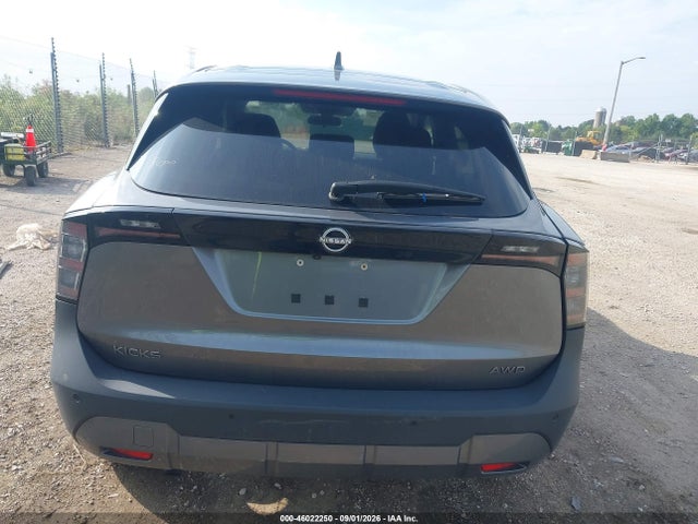 46022250 :رقم المزاد ، 3N8AP6CB6SL302144 vin ، 2025 Nissan Kicks Sv Intelligent Awd مزاد بيع