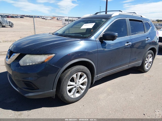 Auction sale of the 2016 Nissan Rogue Sv, vin: KNMAT2MT5GP600218, lot number: 46022251