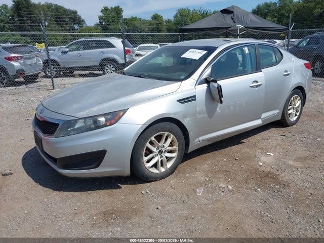 2011 Kia Optima Lx მანქანა იყიდება აუქციონზე, vin: KNAGM4A7XB5178538, აუქციონის ნომერი: 46022305
