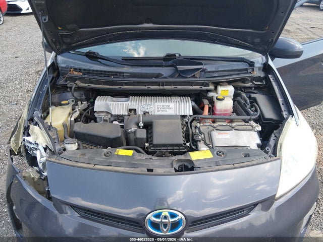 46022320 :رقم المزاد ، JTDKN3DU0C5491010 vin ، 2012 Toyota Prius Two مزاد بيع