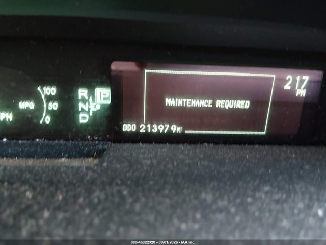 46022320 :رقم المزاد ، JTDKN3DU0C5491010 vin ، 2012 Toyota Prius Two مزاد بيع