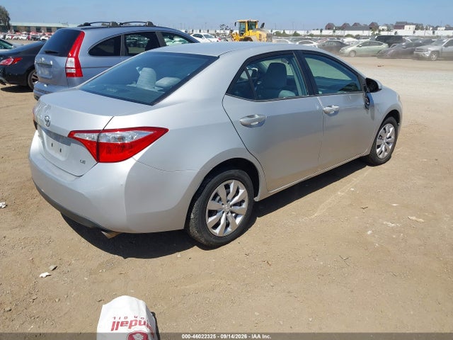 Toyota COROLLA LE 2015 2T1BURHE7FC366389 Image 4