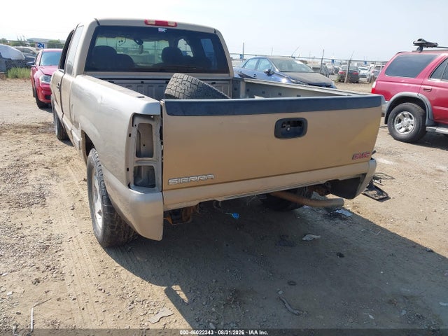 1999 Gmc Sierra 1500 Sle მანქანა იყიდება აუქციონზე, vin: 2GTEC19T8X1501023, აუქციონის ნომერი: 46022343