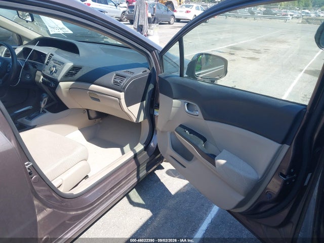 2012 Honda Civic Lx მანქანა იყიდება აუქციონზე, vin: 2HGFB2F58CH524548, აუქციონის ნომერი: 46022390