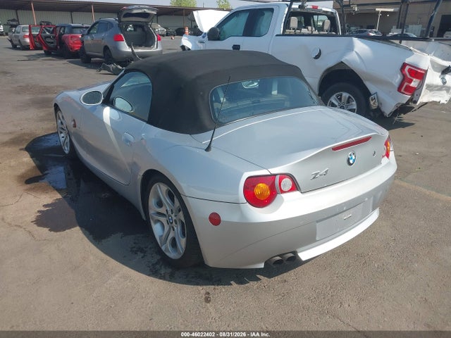 Aukcja sprzedaży 2003 Bmw Z4 3.0i, vin: 4USBT53423LT21742, numer aukcji: 46022402