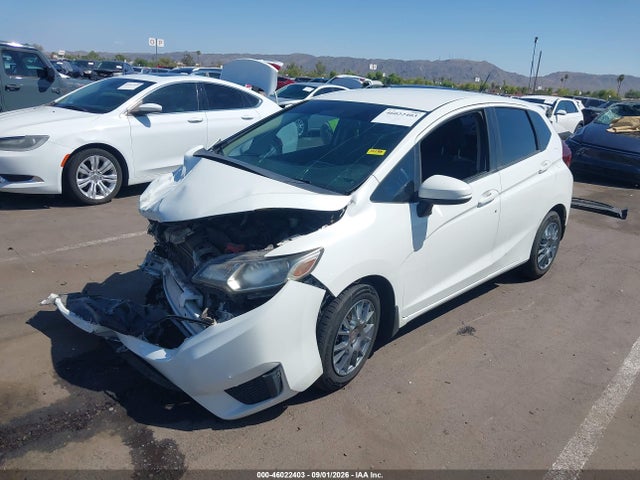 2017 Honda Fit Lx მანქანა იყიდება აუქციონზე, vin: JHMGK5H56HS000931, აუქციონის ნომერი: 46022403