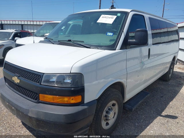 Aukcja sprzedaży 2021 Chevrolet Express Passenger Rwd 3500 Extended Wheelbase Ls, vin: 1GAZGNFP5M1162333, numer aukcji: 46022440