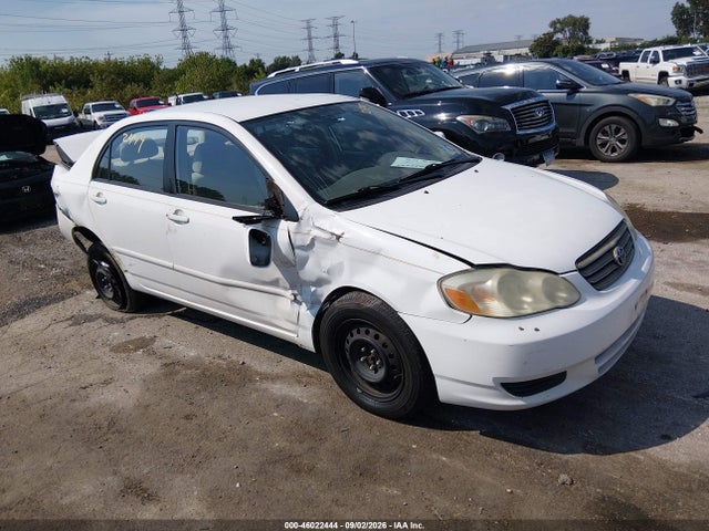 2003 Toyota Corolla Le მანქანა იყიდება აუქციონზე, vin: 1NXBR32E33Z022530, აუქციონის ნომერი: 46022444
