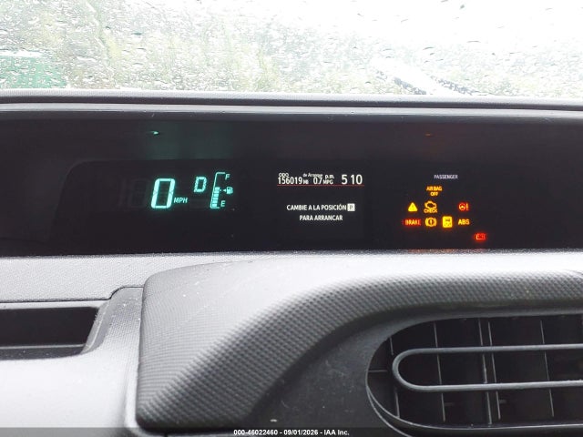 2012 Toyota Prius C One მანქანა იყიდება აუქციონზე, vin: JTDKDTB34C1503079, აუქციონის ნომერი: 46022460
