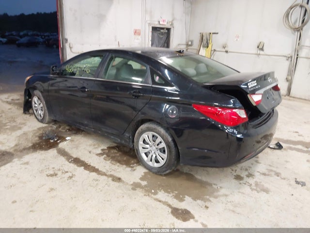2013 Hyundai Sonata Gls მანქანა იყიდება აუქციონზე, vin: 5NPEB4AC7DH532306, აუქციონის ნომერი: 46022476