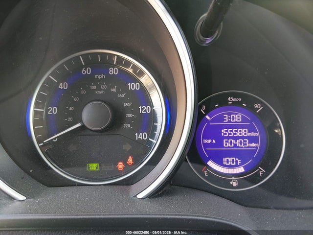 46022480 :رقم المزاد ، 3HGGK5H88FM765190 vin ، 2015 Honda Fit Ex/exl مزاد بيع
