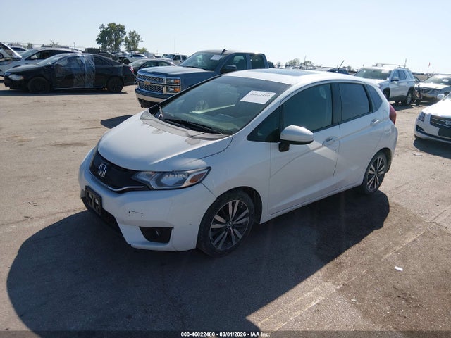 46022480 :رقم المزاد ، 3HGGK5H88FM765190 vin ، 2015 Honda Fit Ex/exl مزاد بيع