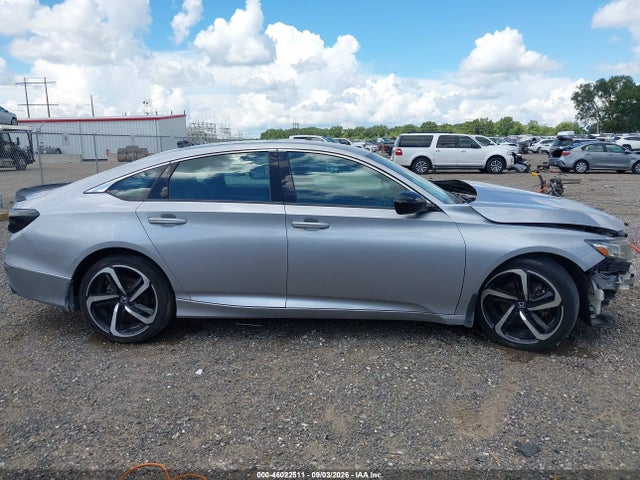 Auction sale of the 2021 Honda Accord Sport, vin: 1HGCV1F35MA078376, lot number: 46022511