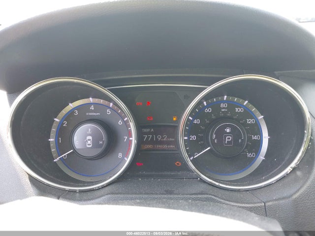 46022513 :رقم المزاد ، 5NPEB4AC6BH040377 vin ، 2011 Hyundai Sonata Gls مزاد بيع