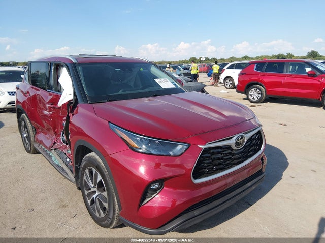 46022548 :رقم المزاد ، 5TDGZRBH7NS227816 vin ، 2022 Toyota Highlander Xle مزاد بيع
