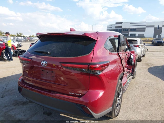 46022548 :رقم المزاد ، 5TDGZRBH7NS227816 vin ، 2022 Toyota Highlander Xle مزاد بيع