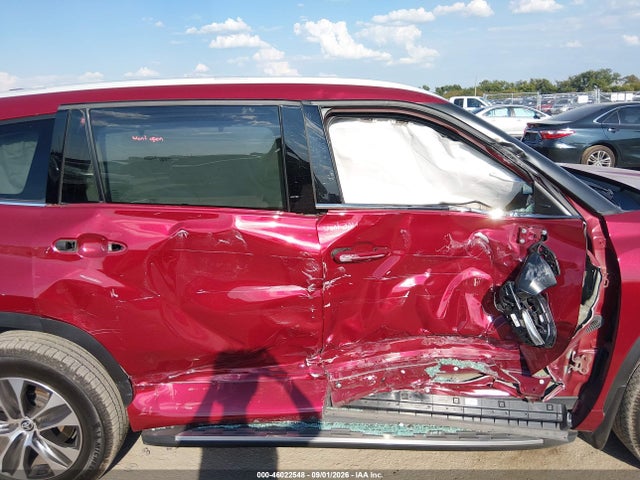 46022548 :رقم المزاد ، 5TDGZRBH7NS227816 vin ، 2022 Toyota Highlander Xle مزاد بيع