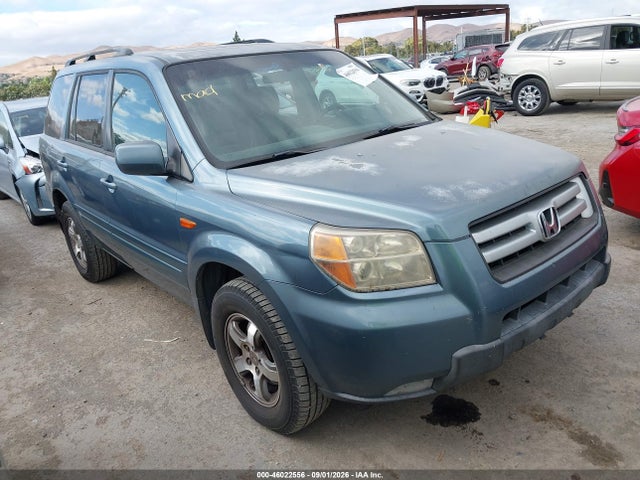 Продажа на аукционе авто 2007 Honda Pilot Ex-l, vin: 5FNYF287X7B046090, номер лота: 46022556