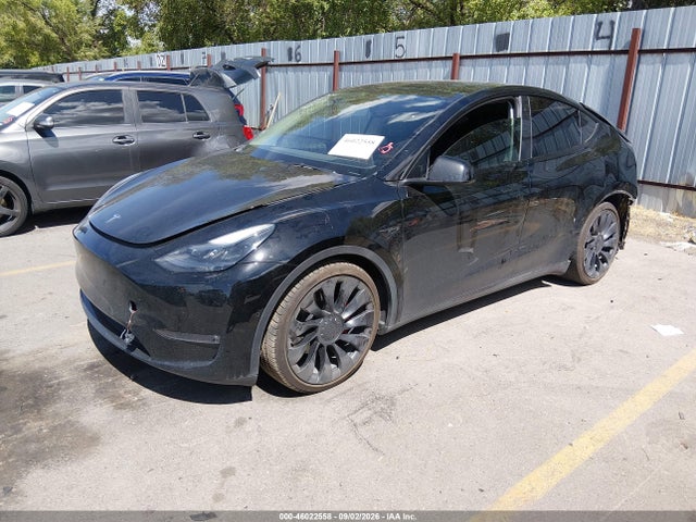 46022558 :رقم المزاد ، 7SAYGDEF3NF395869 vin ، 2022 Tesla Model Y Performance Dual Motor All-wheel Drive مزاد بيع