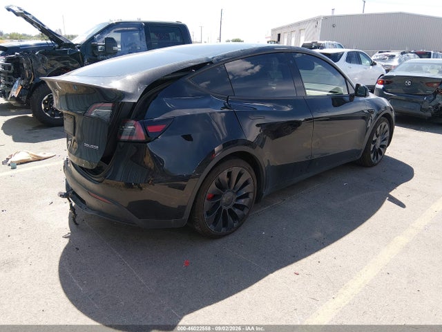 46022558 :رقم المزاد ، 7SAYGDEF3NF395869 vin ، 2022 Tesla Model Y Performance Dual Motor All-wheel Drive مزاد بيع