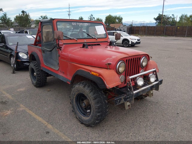 Aukcja sprzedaży 1986 Jeep Jeep Cj7, vin: 1JCUM87E9GT081657, numer aukcji: 46022591