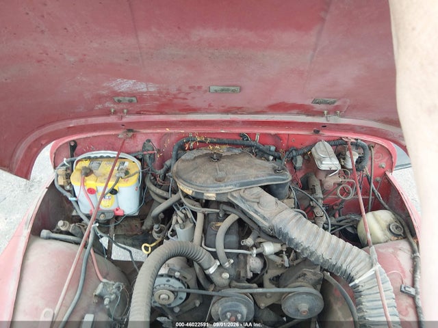 46022591 :رقم المزاد ، 1JCUM87E9GT081657 vin ، 1986 Jeep Jeep Cj7 مزاد بيع