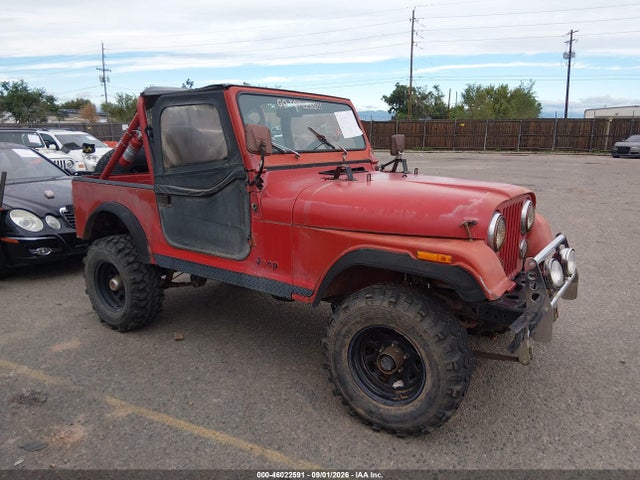 46022591 :رقم المزاد ، 1JCUM87E9GT081657 vin ، 1986 Jeep Jeep Cj7 مزاد بيع