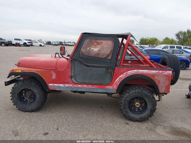 46022591 :رقم المزاد ، 1JCUM87E9GT081657 vin ، 1986 Jeep Jeep Cj7 مزاد بيع