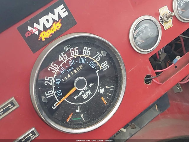 46022591 :رقم المزاد ، 1JCUM87E9GT081657 vin ، 1986 Jeep Jeep Cj7 مزاد بيع