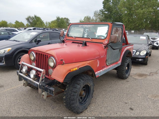 46022591 :رقم المزاد ، 1JCUM87E9GT081657 vin ، 1986 Jeep Jeep Cj7 مزاد بيع
