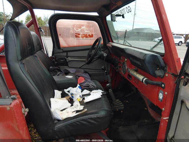 46022591 :رقم المزاد ، 1JCUM87E9GT081657 vin ، 1986 Jeep Jeep Cj7 مزاد بيع