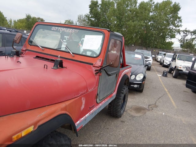 46022591 :رقم المزاد ، 1JCUM87E9GT081657 vin ، 1986 Jeep Jeep Cj7 مزاد بيع
