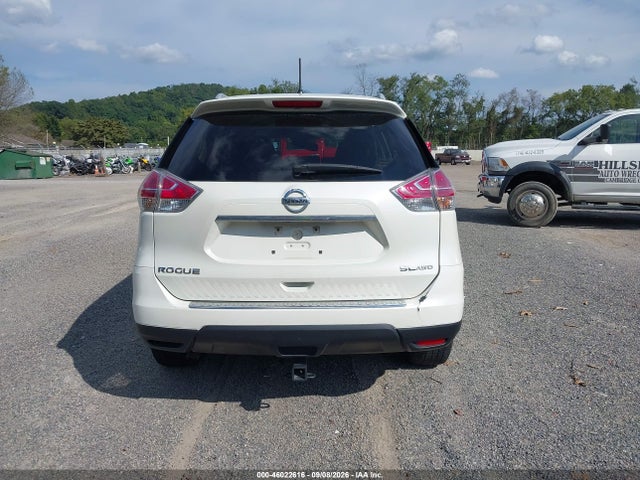 2015 Nissan Rogue Sl მანქანა იყიდება აუქციონზე, vin: 5N1AT2MV7FC865581, აუქციონის ნომერი: 46022616