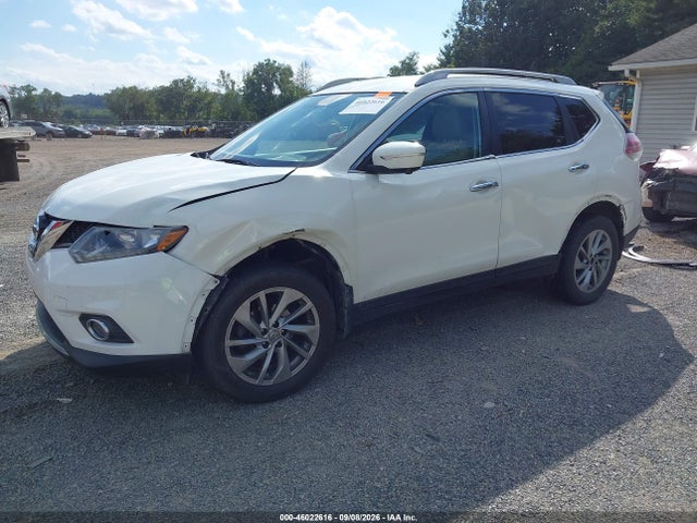 2015 Nissan Rogue Sl მანქანა იყიდება აუქციონზე, vin: 5N1AT2MV7FC865581, აუქციონის ნომერი: 46022616