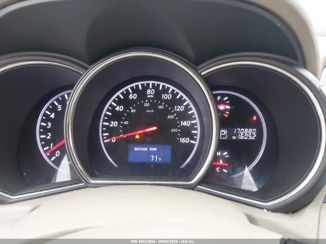 2012 Nissan Murano Sl მანქანა იყიდება აუქციონზე, vin: JN8AZ1MW3CW221399, აუქციონის ნომერი: 46022684
