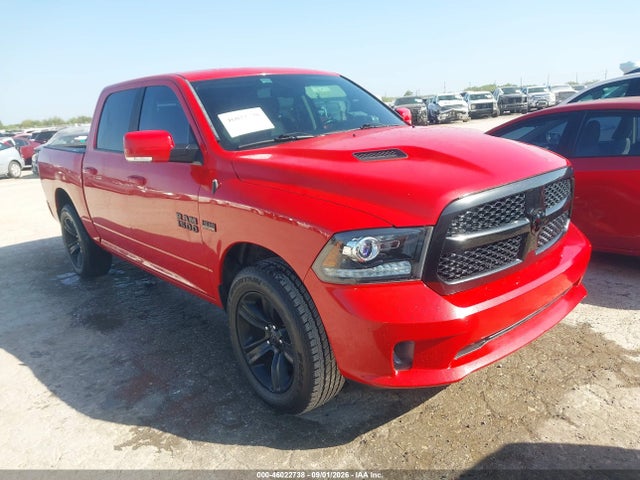 46022738 :رقم المزاد ، 1C6RR7MT7JS109367 vin ، 2018 Ram 1500 Night  4x4 5'7 Box مزاد بيع