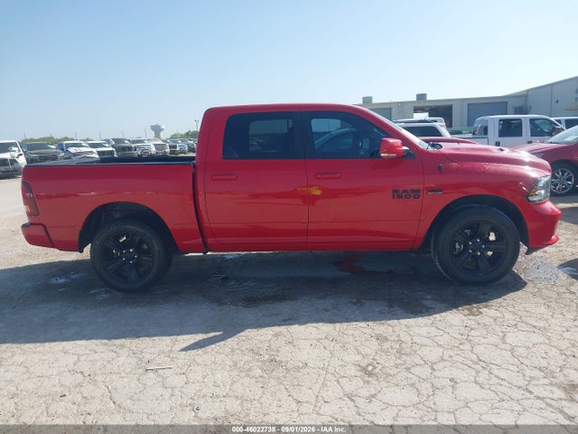 46022738 :رقم المزاد ، 1C6RR7MT7JS109367 vin ، 2018 Ram 1500 Night  4x4 5'7 Box مزاد بيع