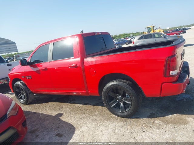 46022738 :رقم المزاد ، 1C6RR7MT7JS109367 vin ، 2018 Ram 1500 Night  4x4 5'7 Box مزاد بيع