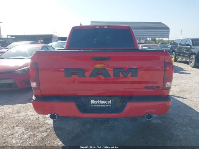 46022738 :رقم المزاد ، 1C6RR7MT7JS109367 vin ، 2018 Ram 1500 Night  4x4 5'7 Box مزاد بيع