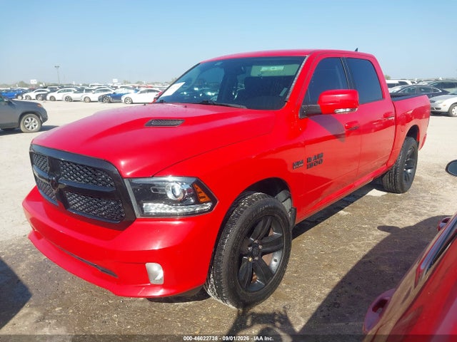 46022738 :رقم المزاد ، 1C6RR7MT7JS109367 vin ، 2018 Ram 1500 Night  4x4 5'7 Box مزاد بيع