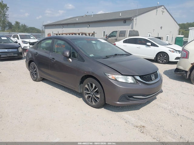 2013 Honda Civic Ex მანქანა იყიდება აუქციონზე, vin: 2HGFB2F88DH502366, აუქციონის ნომერი: 46022744