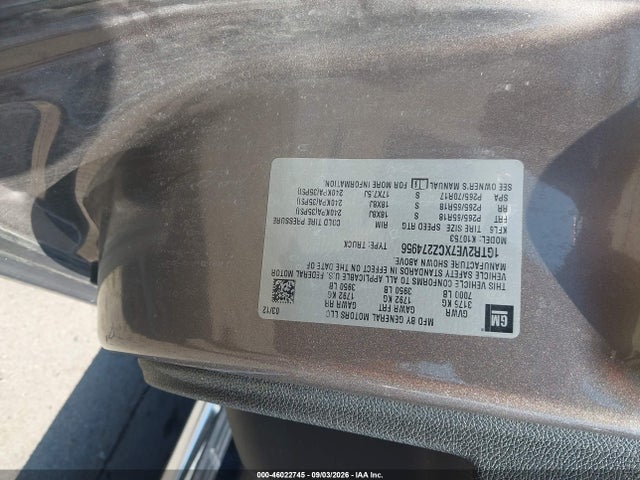 Продаж на аукціоні авто 2012 Gmc Sierra 1500 Sle, vin: 1GTR2VE7XCZ274956, номер лоту: 46022745