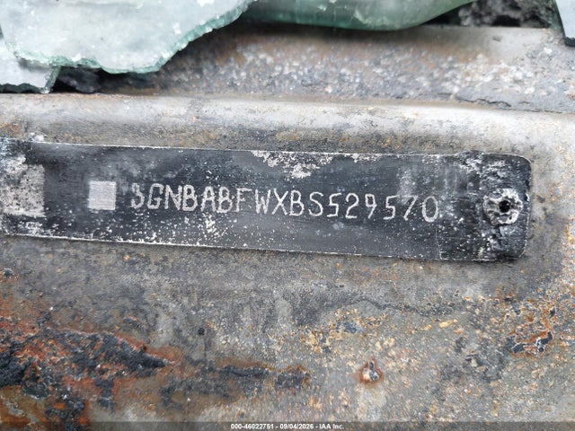 2011 Chevrolet Hhr Lt მანქანა იყიდება აუქციონზე, vin: 3GNBABFWXBS529570, აუქციონის ნომერი: 46022751