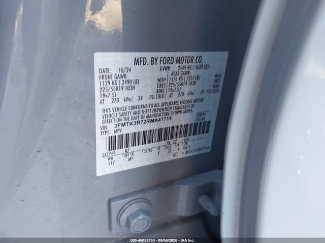 Ford Mustang Mach-e Premium 2024 3FMTK3R72RMA41714 Image 9