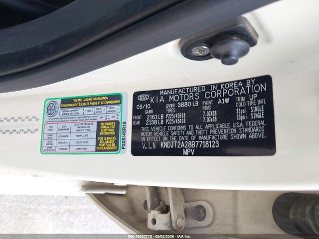 Aukcja sprzedaży 2011 Kia Soul !, vin: KNDJT2A28B7718123, numer aukcji: 46022770