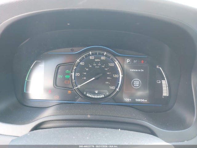 46022779 :رقم المزاد ، KMHC65LC5JU100566 vin ، 2018 Hyundai Ioniq Hybrid Blue مزاد بيع