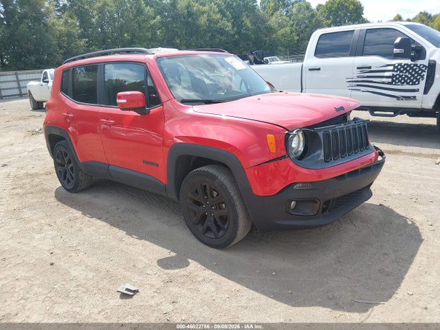 Auction sale of the 2017 Jeep Renegade Altitude 4x4, vin: ZACCJBBB7HPG22265, lot number: 46022786