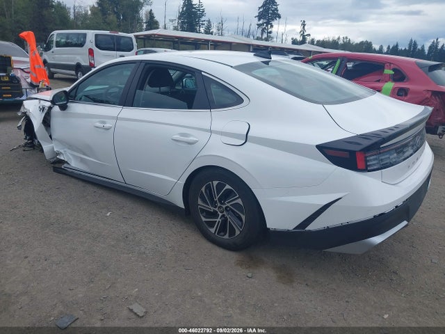 Продажа на аукционе авто 2026 Hyundai Sonata Hybrid Blue, vin: KMHL24JJ7TA158626, номер лота: 46022792
