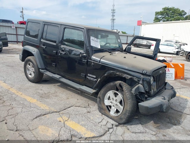 2014 Jeep Wrangler Unlimited Sport მანქანა იყიდება აუქციონზე, vin: 1C4BJWDG8EL159256, აუქციონის ნომერი: 46022819